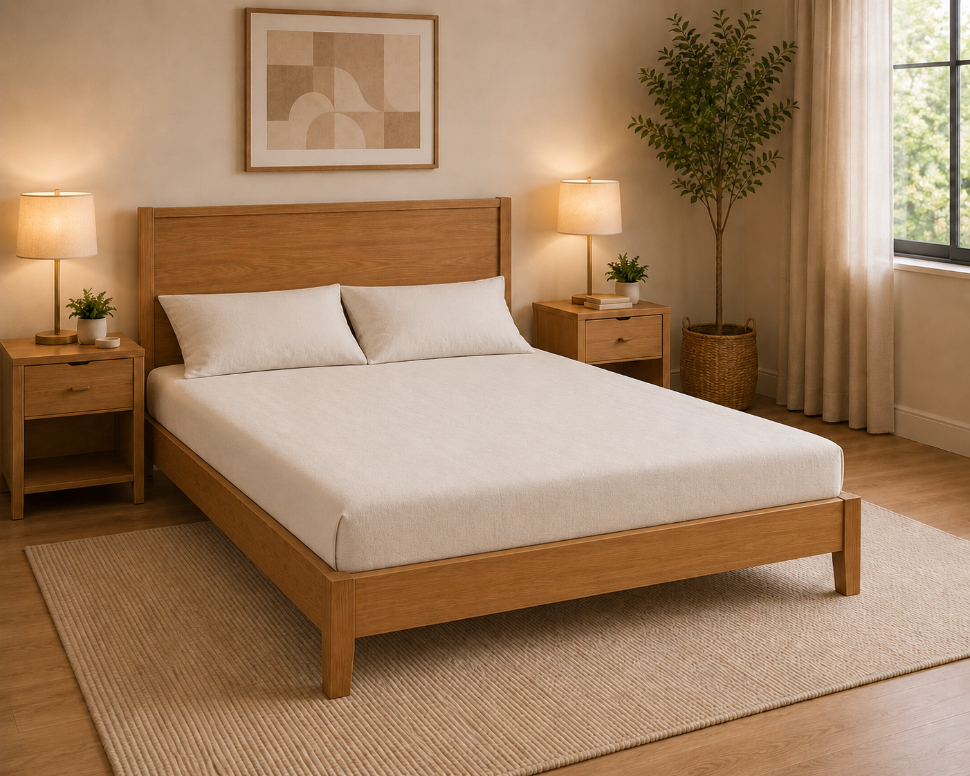 Queen Rise Store Bed Plus