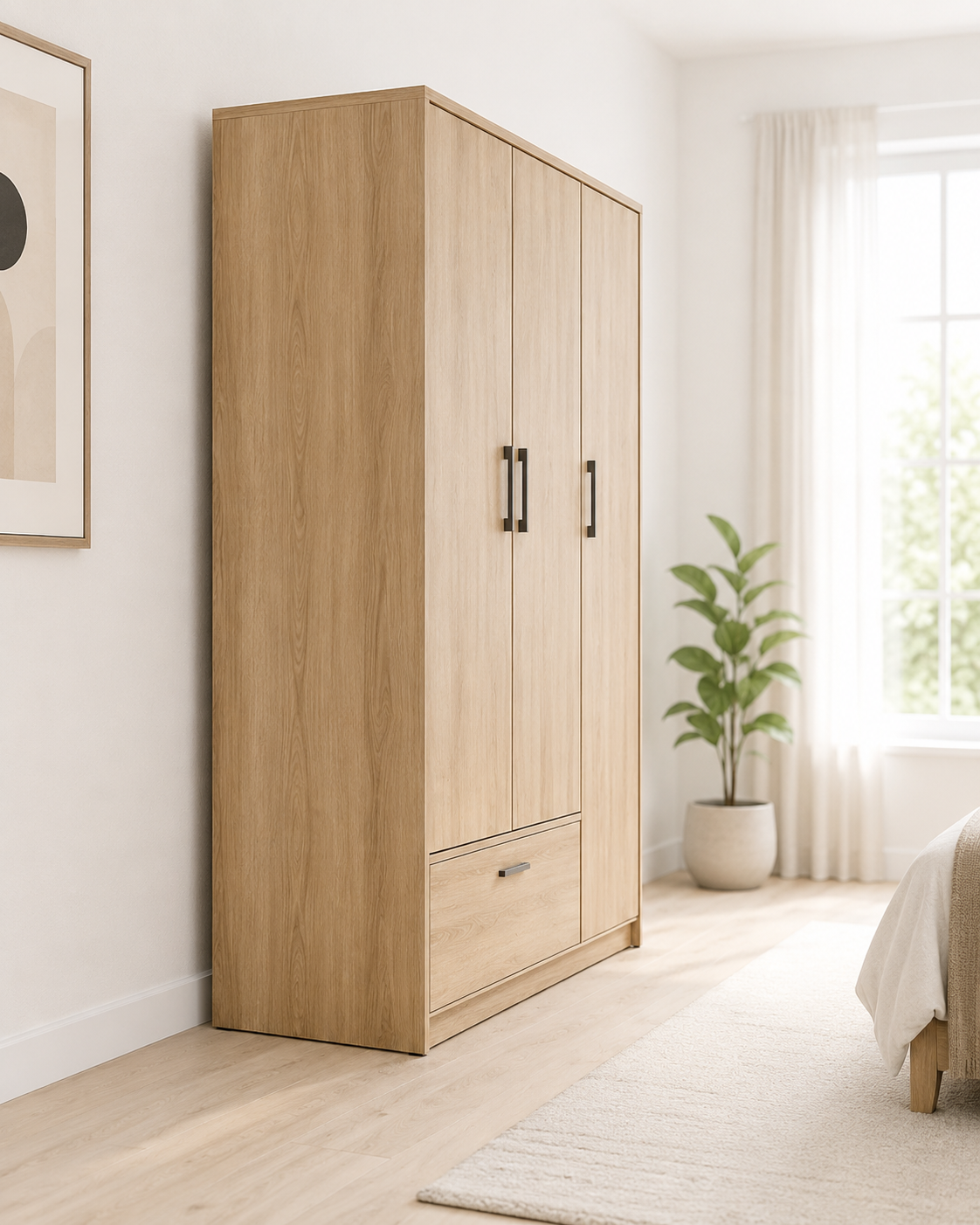 Wardrobe Triple Door