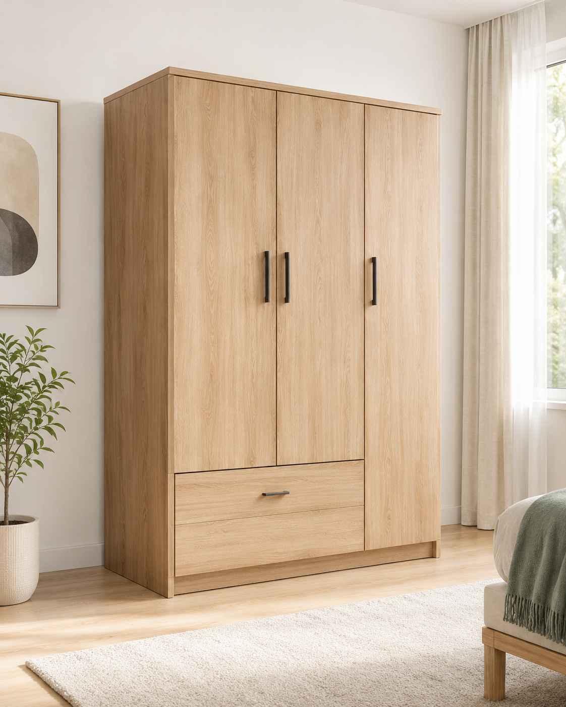 Wardrobe Triple Door
